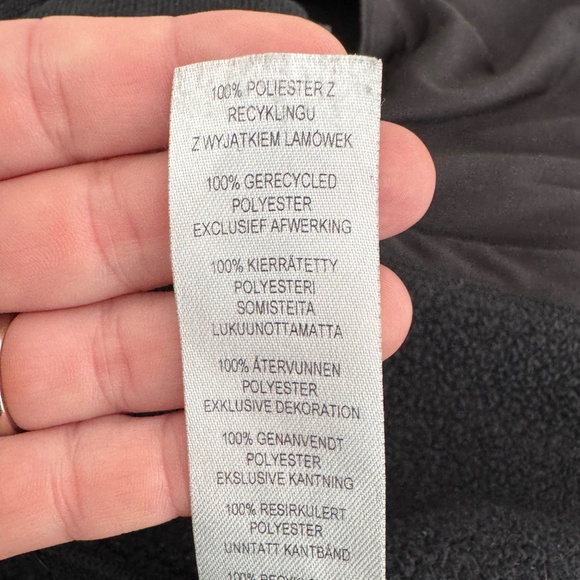 Patagonia Women's Better Sweater Jacket Full Zip Black Size M - Picture 10 of 11